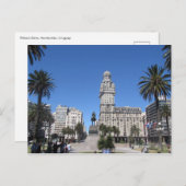 Palacio Salvo, Montevideo, Uruguay Postkarte (Vorne/Hinten)