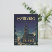 Palacio Salvo Postkarte (Stehend Vorderseite)