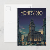 Palacio Salvo Postkarte (Vorne/Hinten)