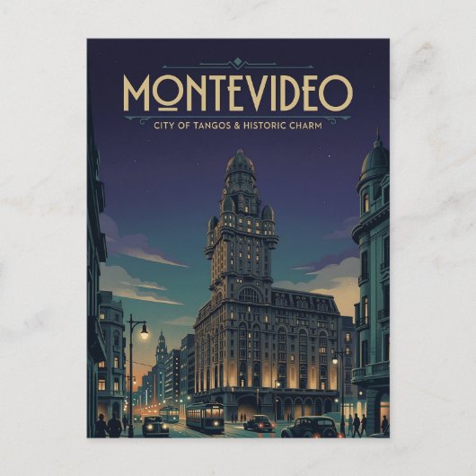 Palacio Salvo Postkarte (Vorderseite)