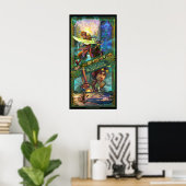 Paladin - 15x30" poster (Heimbüro)