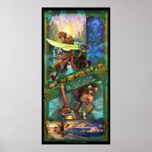 Paladin - 24x48" poster