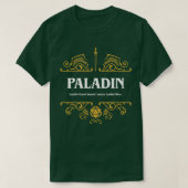 Paladin Class Tabletop RPG Gaming T-Shirt (Design vorne)