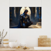 Paladin des Gebet Poster (Küche)
