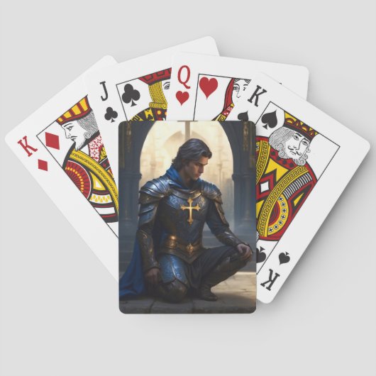 Paladin des Gebet Spielkarten (Rückseite)