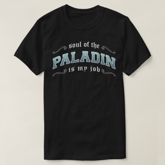 Paladin ist mein Job Fantasy MMO Gamer Pullover (Design vorne)