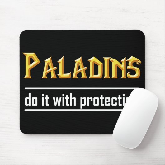 Paladin Mousepad (Mit Mouse)