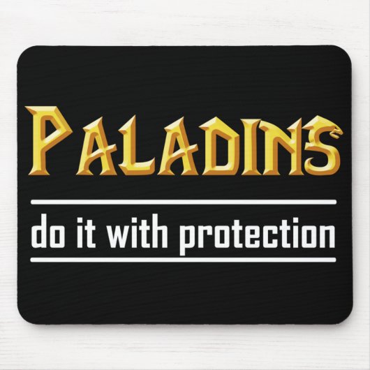 Paladin Mousepad (Vorne)