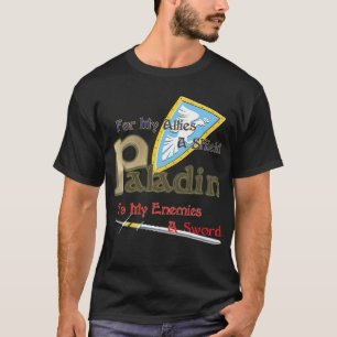 Paladin RPG-Klassen-Shirt T-Shirt