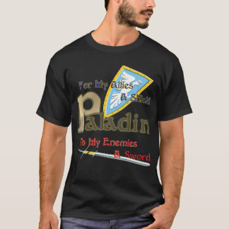 Paladin RPG-Klassen-Shirt T-Shirt