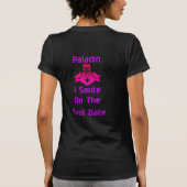 Paladin Smite On First Date T-Shirt (Rückseite)