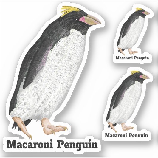 Paläeudyptes Extinct Pinguin Aufkleber (Vorderseite)
