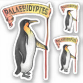 Paläeudyptes Extinct Pinguin Aufkleber (Vorderseite)