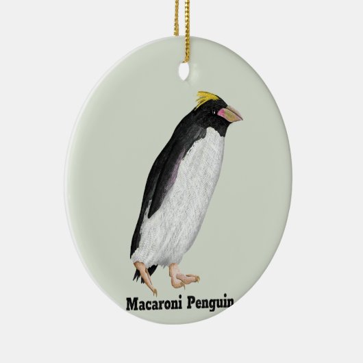 Paläeudyptes Extinct Pinguin Keramik Ornament (Rechts)