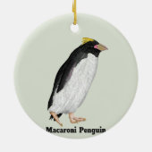 Paläeudyptes Extinct Pinguin Keramik Ornament (Hinten)