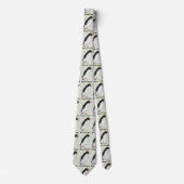 Paläeudyptes Extinct Pinguin Krawatte (Vorderseite)