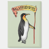 Paläeudyptes Extinct Pinguin Magnet (Vorderseite)