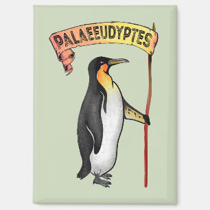 Paläeudyptes Extinct Pinguin Magnet