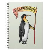 Paläeudyptes Extinct Pinguin Notizblock (Vorderseite)