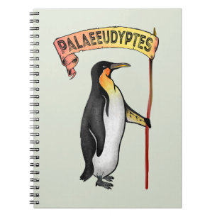 Paläeudyptes Extinct Pinguin Notizblock