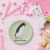 Paläeudyptes Extinct Pinguin Pappteller (Party)