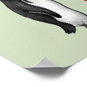 Paläeudyptes Extinct Pinguin Poster (Ecke)