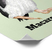 Paläeudyptes Extinct Pinguin Poster (Ecke)