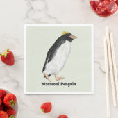 Paläeudyptes Extinct Pinguin Serviette (Beispiel)
