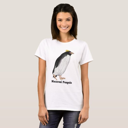 Paläeudyptes Extinct Pinguin T-Shirt (Vorne ganz)