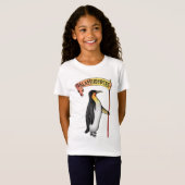 Paläeudyptes Extinct Pinguin T-Shirt (Vorne ganz)