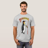 Paläeudyptes Extinct Pinguin T-Shirt (Vorne ganz)