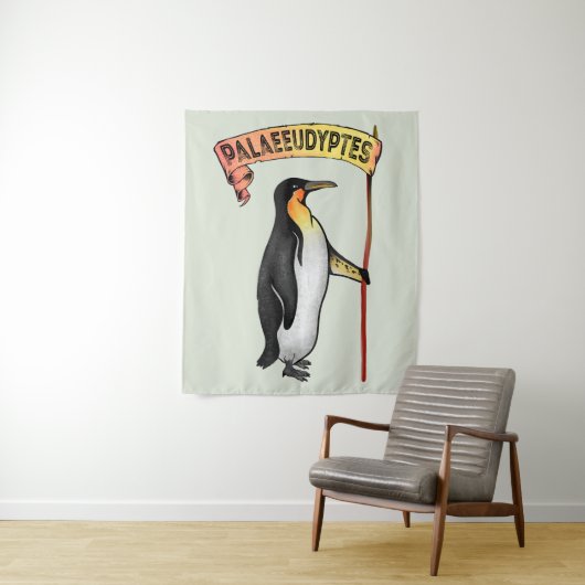 Paläeudyptes Extinct Pinguin Wandteppich (Beispiel)
