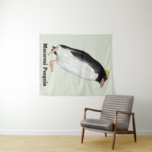 Paläeudyptes Extinct Pinguin Wandteppich (Beispiel (Horizontal))