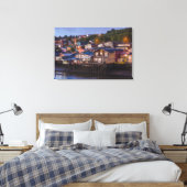 Palafito Pfahlhäuser, erhöhte Aussicht Leinwanddruck (Insitu (Schlafzimmer))