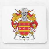 Palafox Familienwappen Mousepad (Vorne)