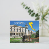 Palaia Anaktora, Korfu, Griechenland Postkarte (Stehend Vorderseite)