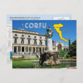 Palaia Anaktora, Korfu, Griechenland Postkarte (Vorne/Hinten)