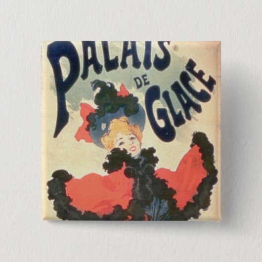 Palais de Glace, Champions Elysees, Paris, 1894 Button (Vorderseite)