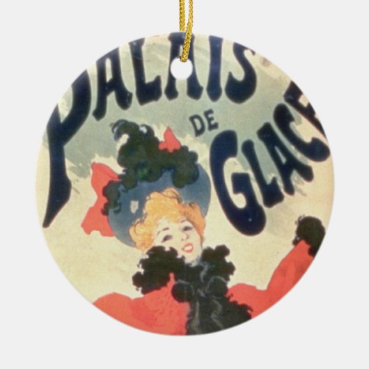 Palais de Glace, Champions Elysees, Paris, 1894 Keramikornament (Vorne)