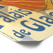 Palais De Glace Vintage französische Werbung Poster (Ecke)