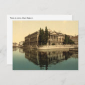 Palais de Justice, Gent, Belgien Postkarte (Vorne/Hinten)