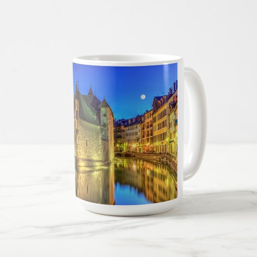 Palais de L'Ile Gefängnis und Kanal in alter Stadt Kaffeetasse (VorderseiteRechts)