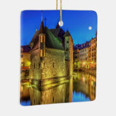 Palais de L'Ile Gefängnis und Kanal in alter Stadt Keramikornament (Rechts)