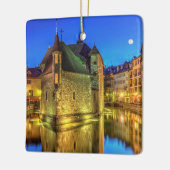 Palais de L'Ile Gefängnis und Kanal in alter Stadt Keramikornament (Links)