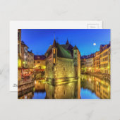 Palais de l'Ile in der Altstadt von Annecy, Postkarte (Vorne/Hinten)
