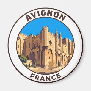 Palais des Papes Frankreich Magnet