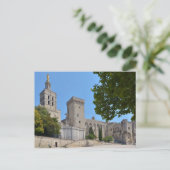 Palais des Papes in Avignon (Frankreich) Postkarte (Stehend Vorderseite)