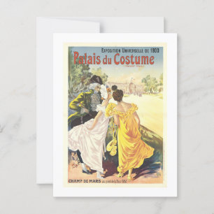 Palais du Costume aus der Ausstellung von 1900 Postkarte