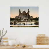 Palais du Trocadéro - Weltausstellung Paris Poster (Küche)
