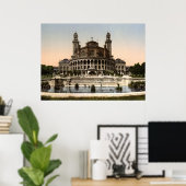 Palais du Trocadéro - Weltausstellung Paris Poster (Heimbüro)